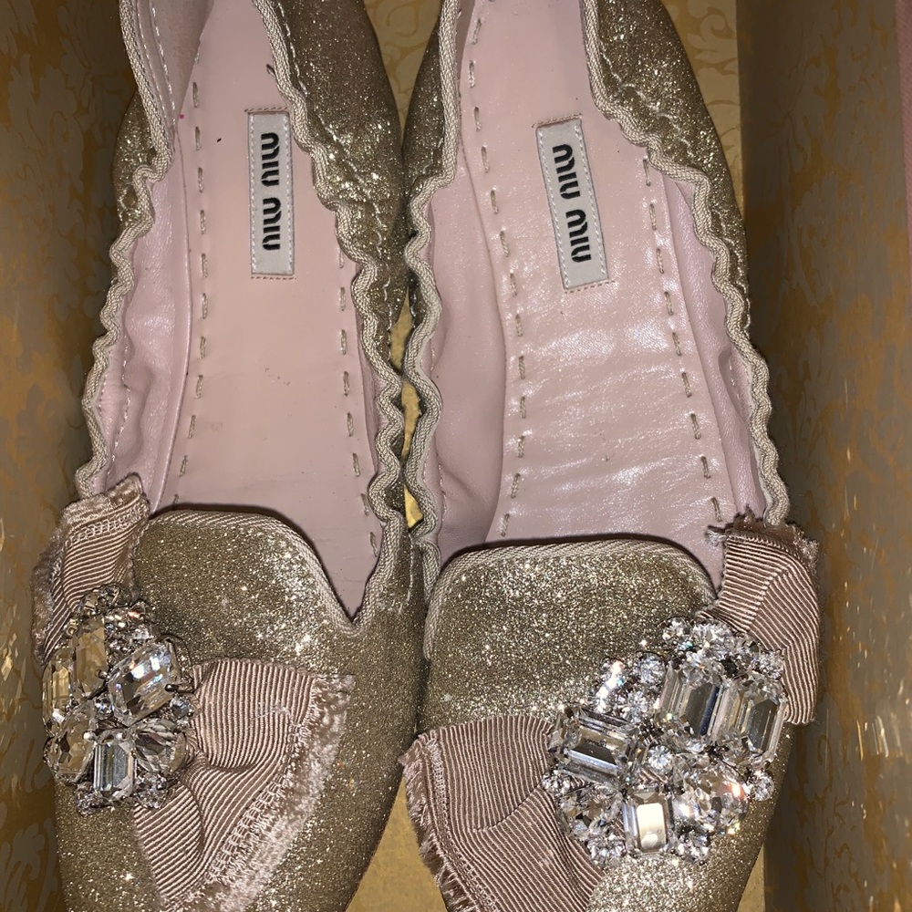Miu Miu ballet flats